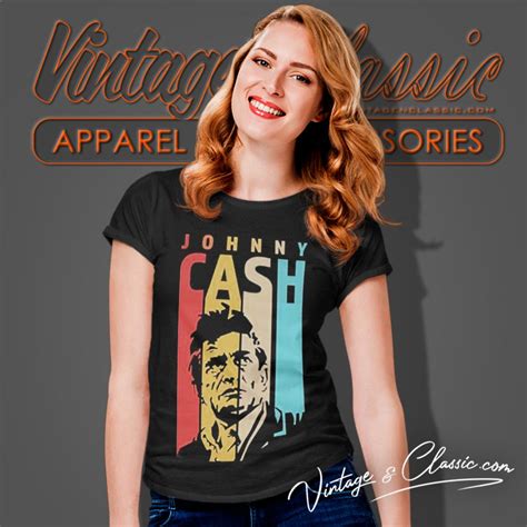 vintage johnny cash shirt|More.